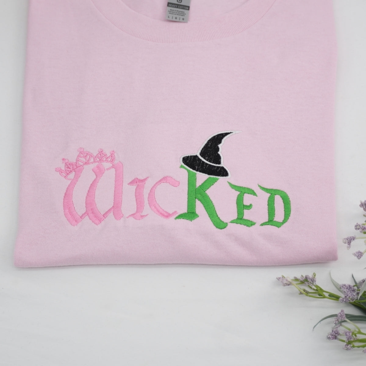 Wicked Witch Crown Custom Embroidered Sweatshirt - Personalized Halloween Gift Hoodie