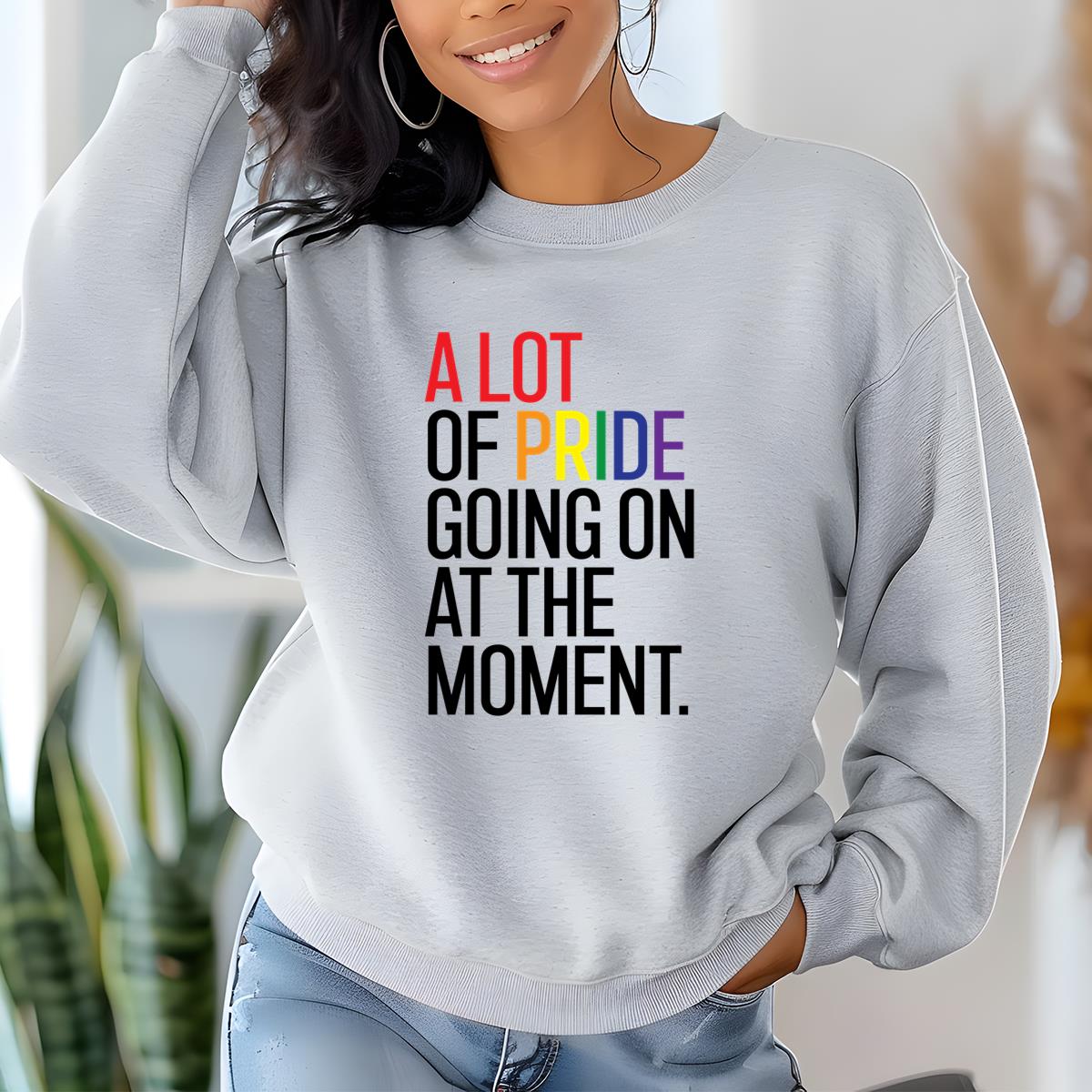 A Lot of Pride Vintage 70s LGBTQ+ Pride Parade Collector Edition Retro Rainbow Unisex T-Shirt 