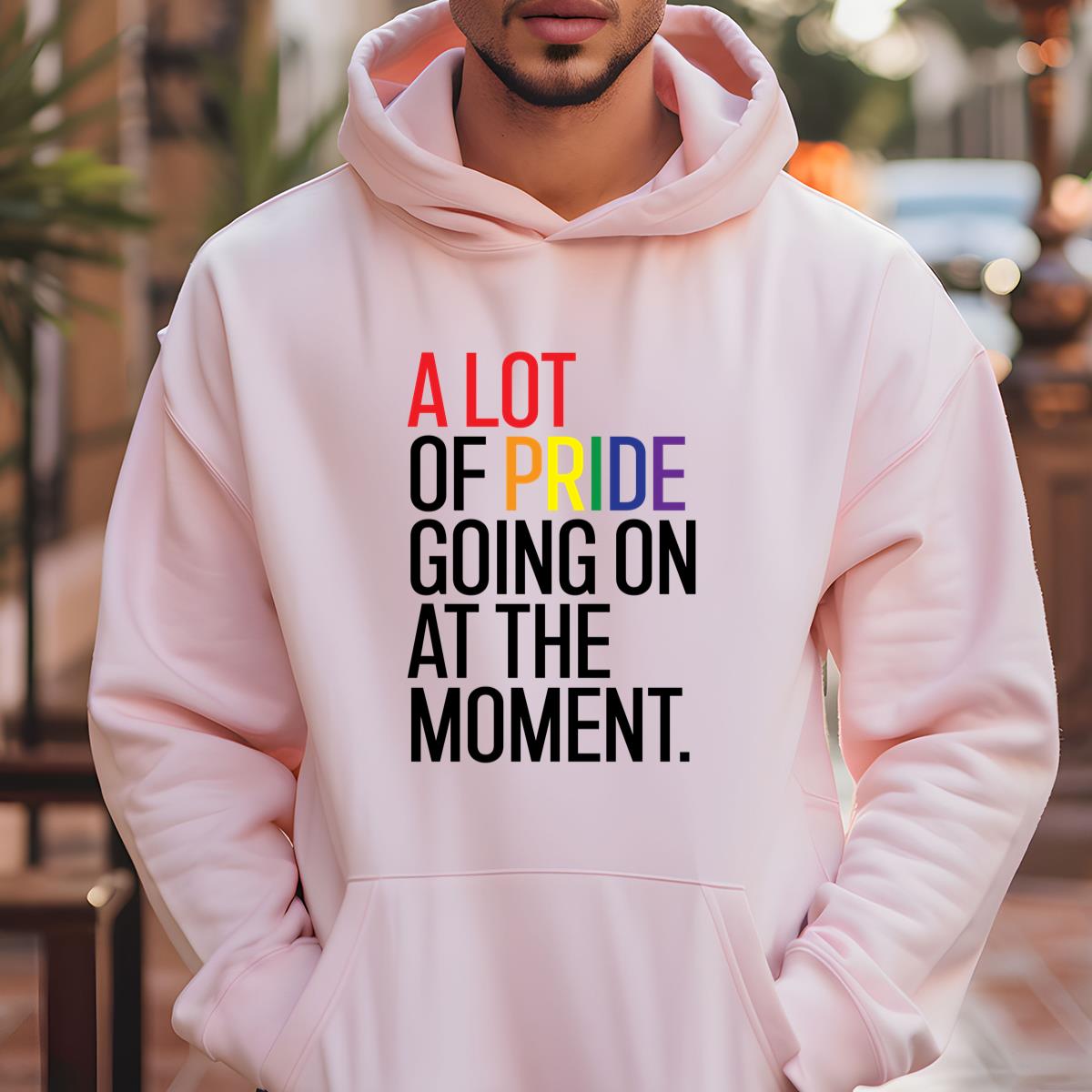A Lot of Pride Vintage 70s LGBTQ+ Pride Parade Collector Edition Retro Rainbow Unisex T-Shirt 