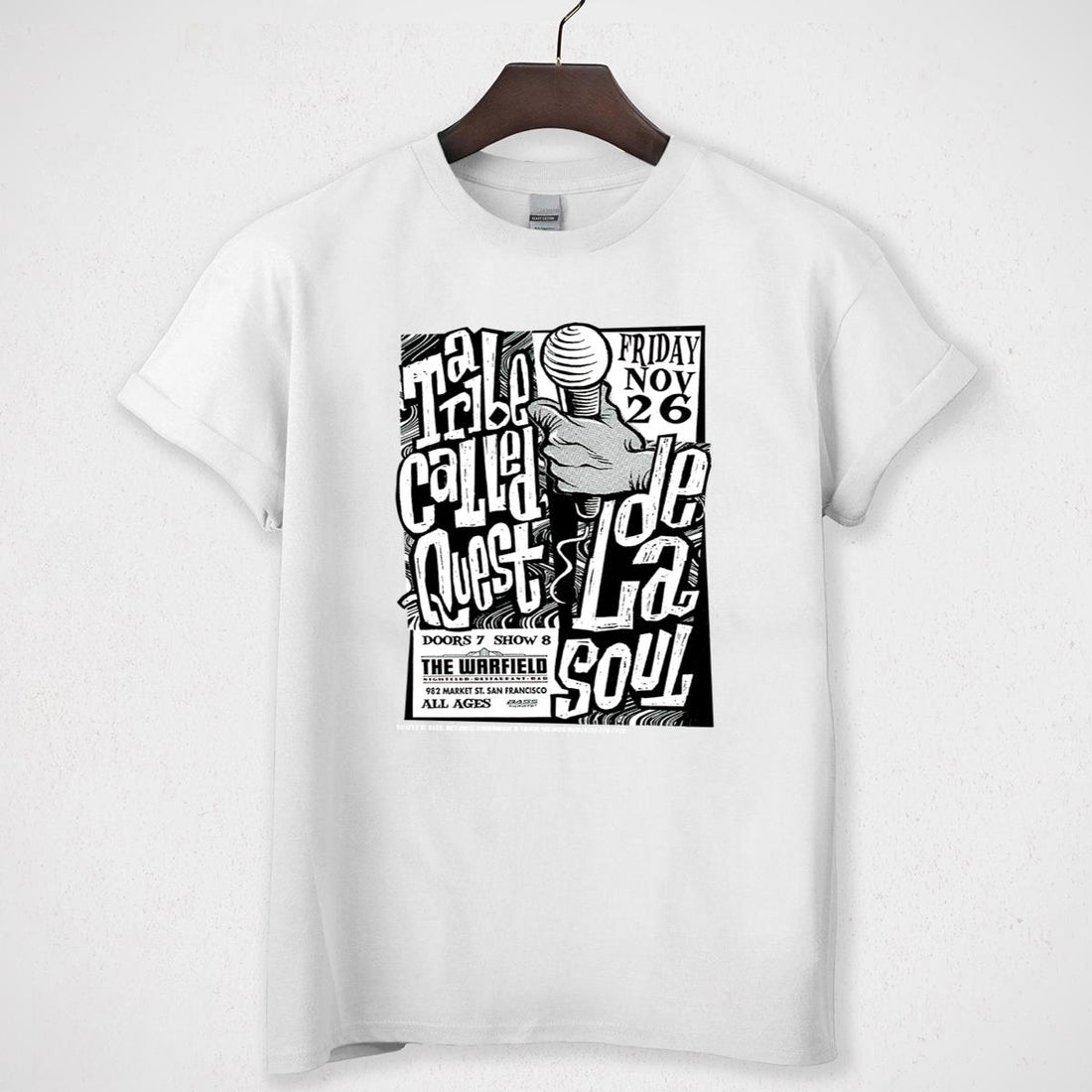 A Tribe Called Quest Vintage 90s Hip Hop Band Official Fan Unisex T-Shirt 