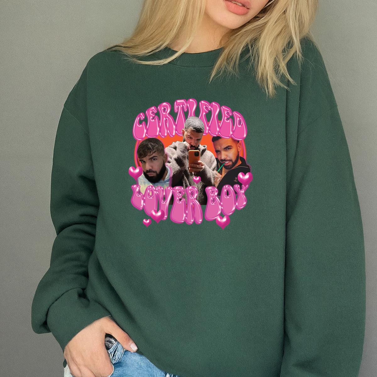 Drake Certified Lover Boy Funny Vintage 2022 Tour Official Fan Black Unisex T-Shirt 