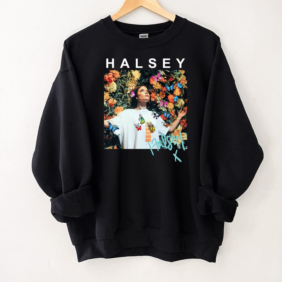 Halsey Love And Power Tour Official Fan Vintage 2022 Black Unisex T-Shirt 