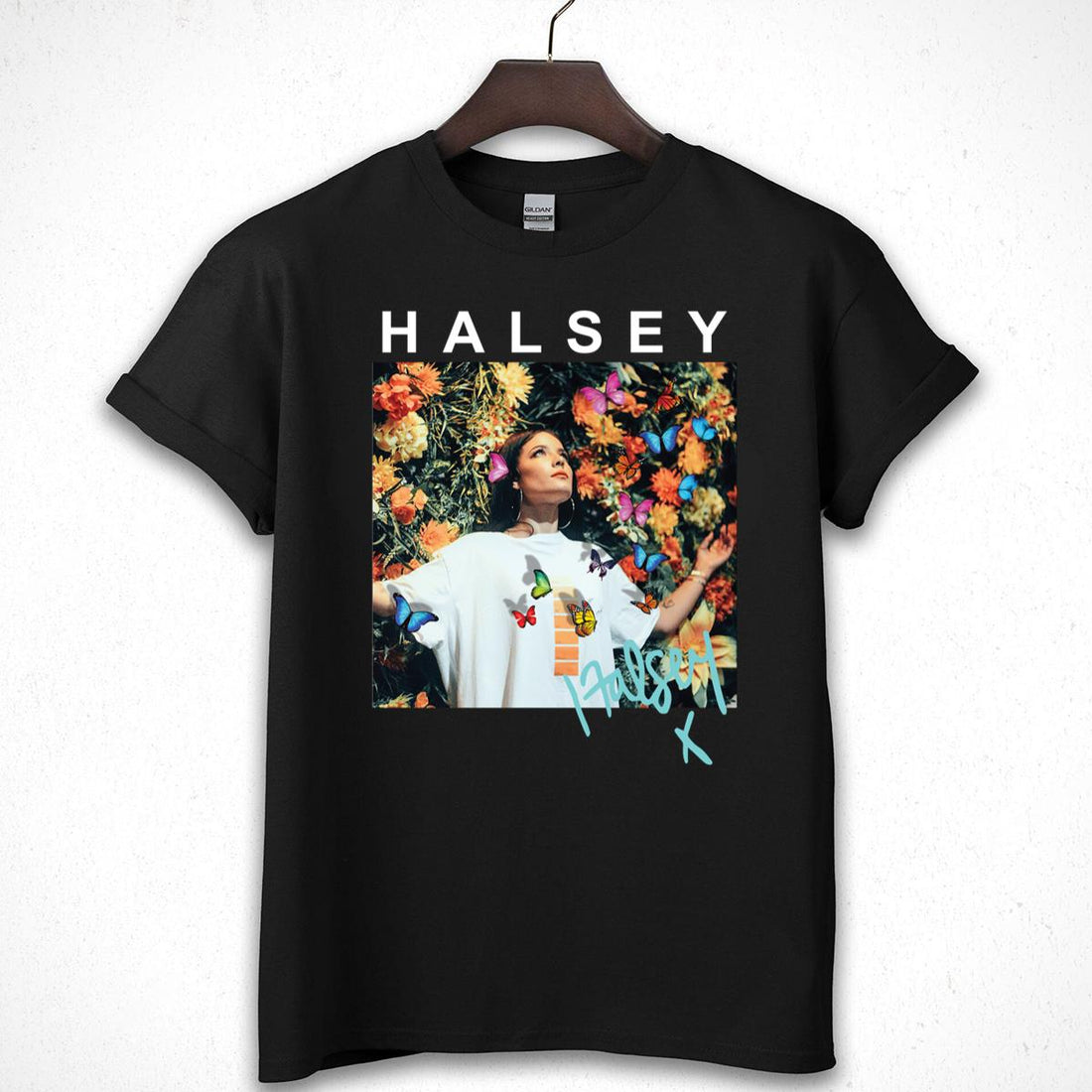 Halsey Love And Power Tour Official Fan Vintage 2022 Black Unisex T-Shirt 