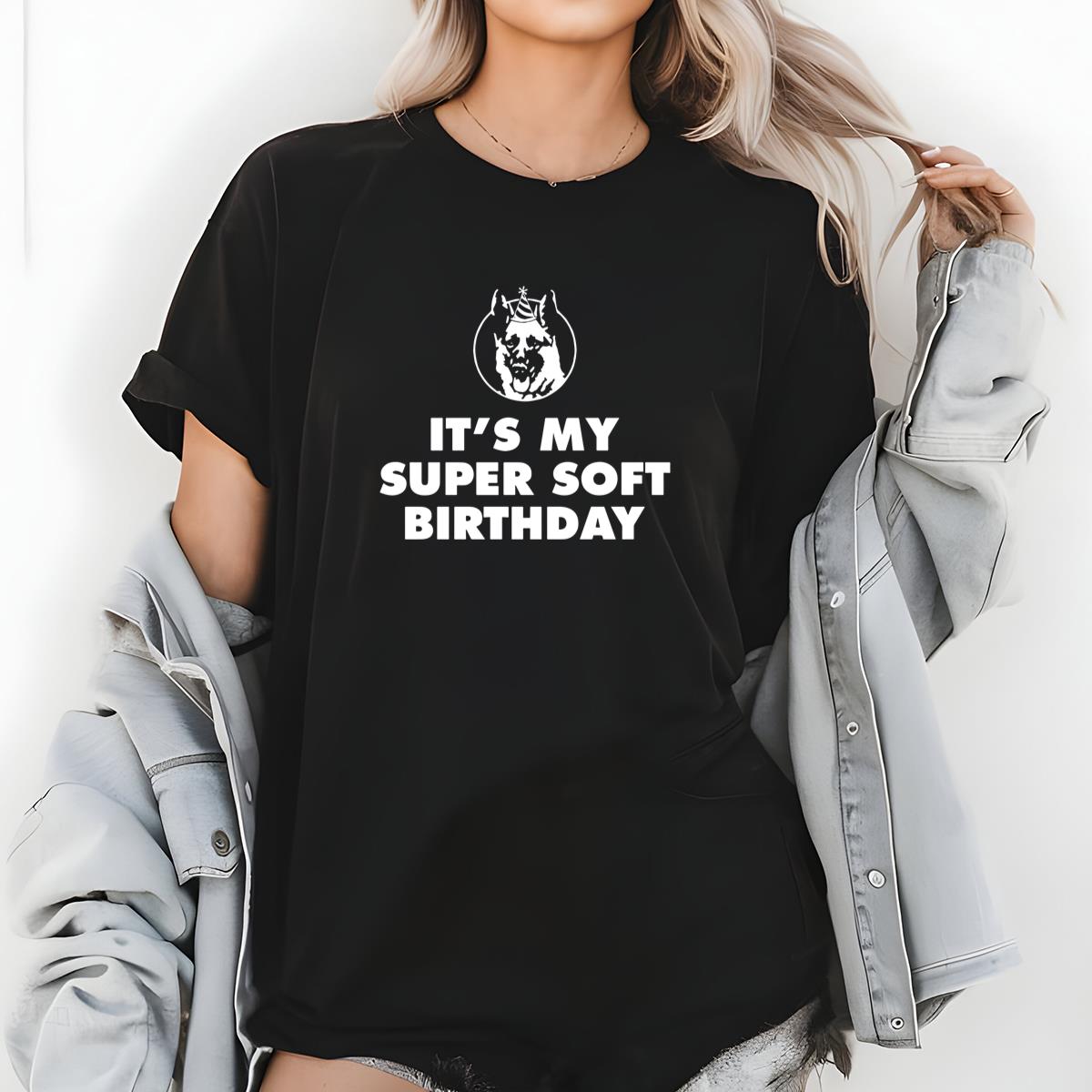 Letterkenny Super Soft Birthday Vintage Comedy TV Show Fan Black Unisex T-Shirt 