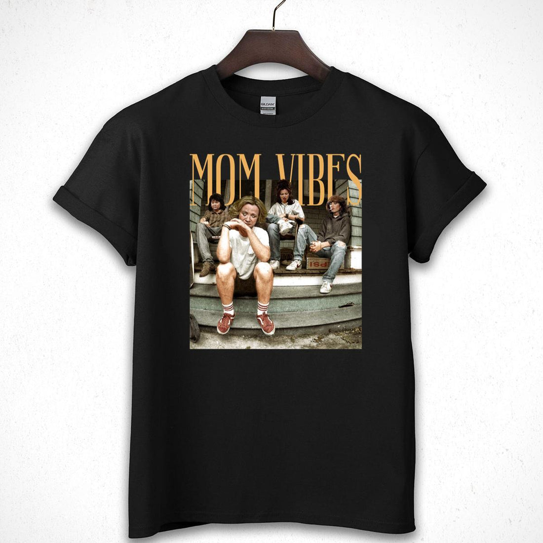 Mom Vibes Vintage 90s Thug Life Comfort Colors Empowered Women Unisex T-Shirt 