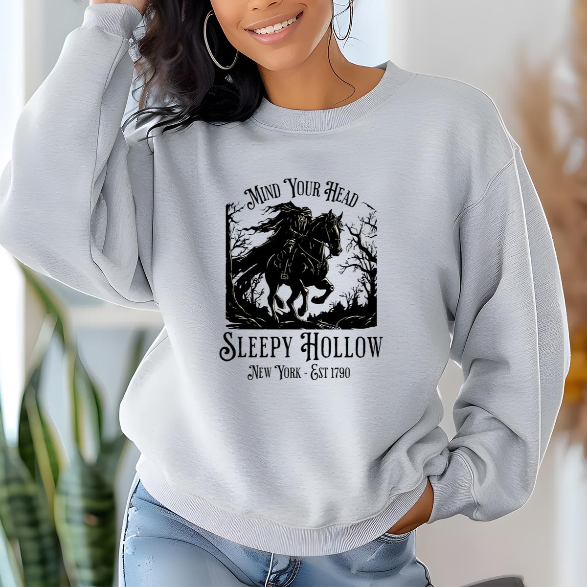 Sleepy Hollow Classic Halloween Vintage Design Unisex T-Shirt 