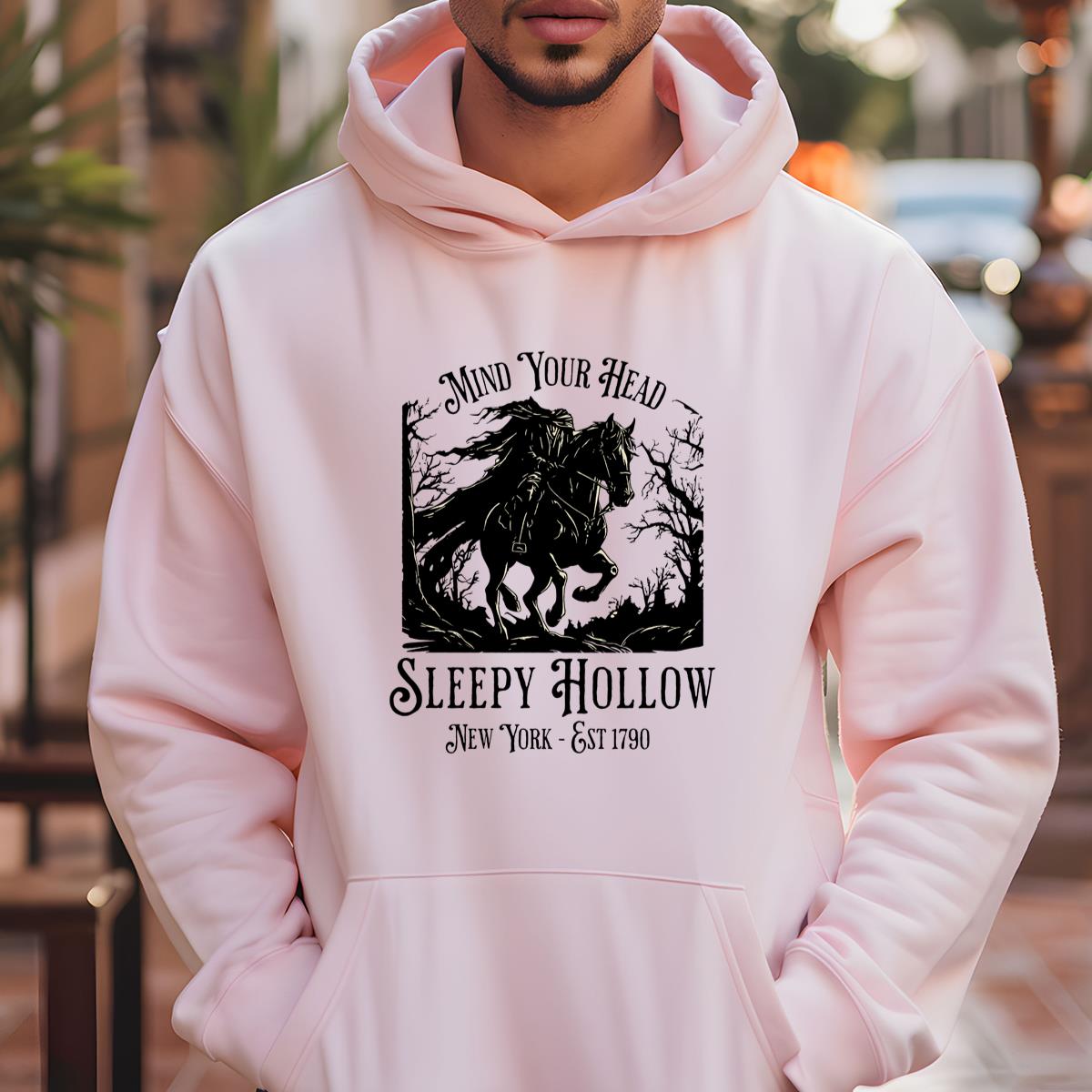 Sleepy Hollow Classic Halloween Vintage Design Unisex T-Shirt 
