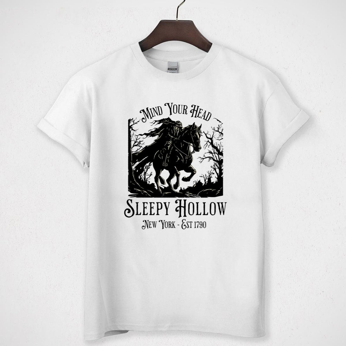 Sleepy Hollow Classic Halloween Vintage Design Unisex T-Shirt 