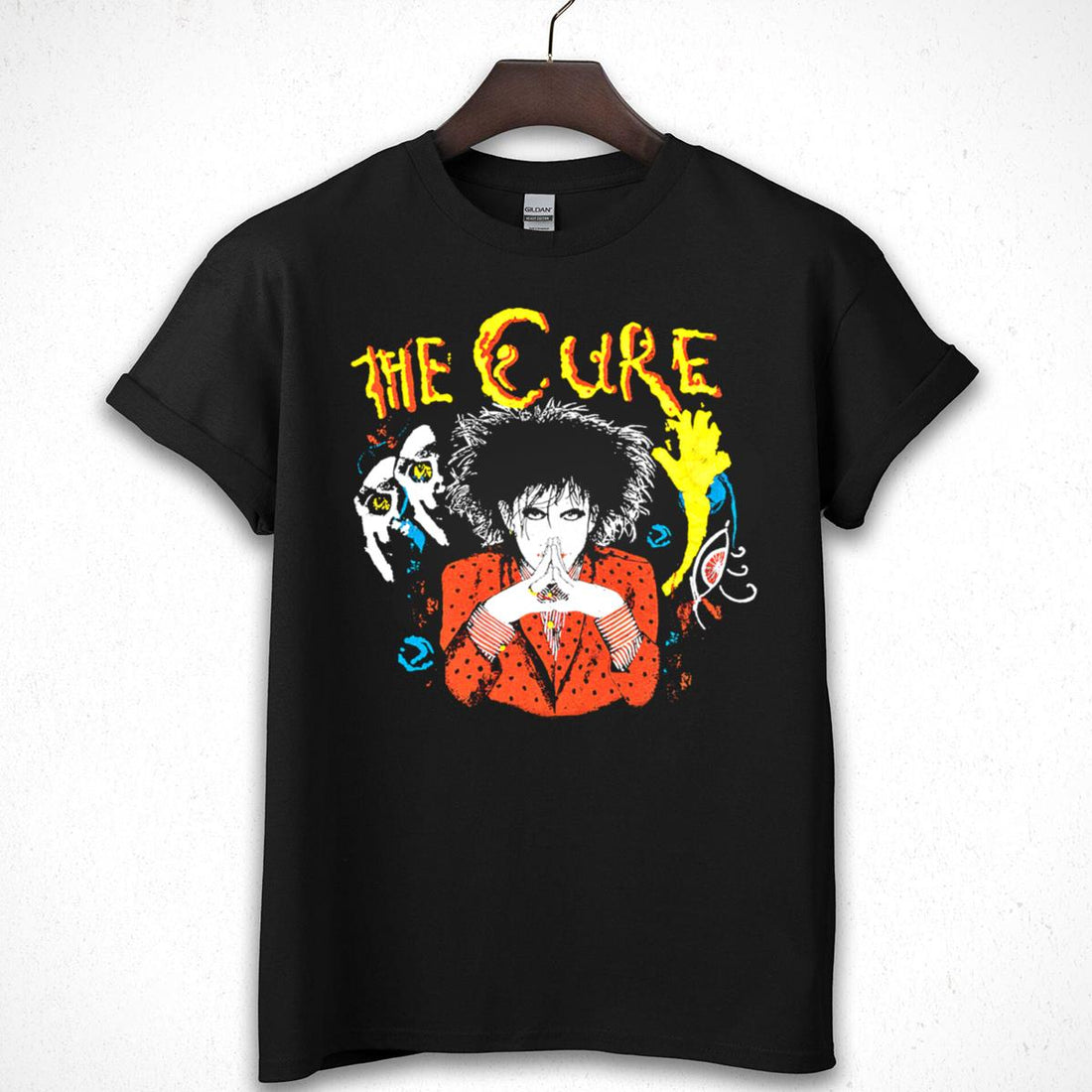 The Cure Vintage 80s Lovesong Official Fan Retro Black Unisex T-Shirt 