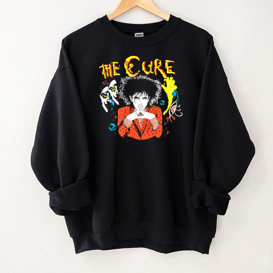 The Cure Vintage 80s Lovesong Official Fan Retro Black Unisex T-Shirt 