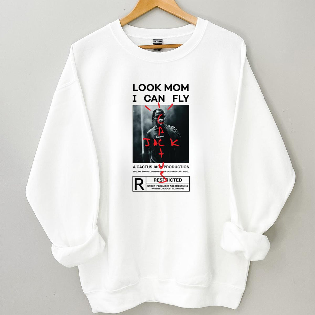 Travis Scott Look Mom I Can Fly Official Fan Vintage 2019 Tour Unisex T-Shirt 