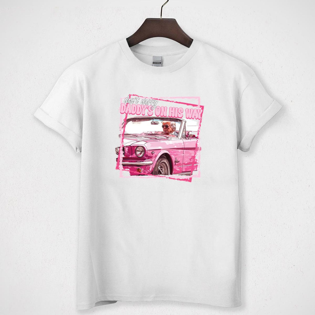 TrumMp Daddy On His Way Vintage 2020s Political Collector Edition Unisex T-Shirt 